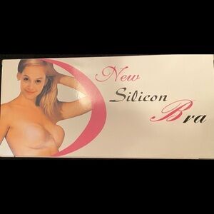New Silicon Bra New in Box Size C